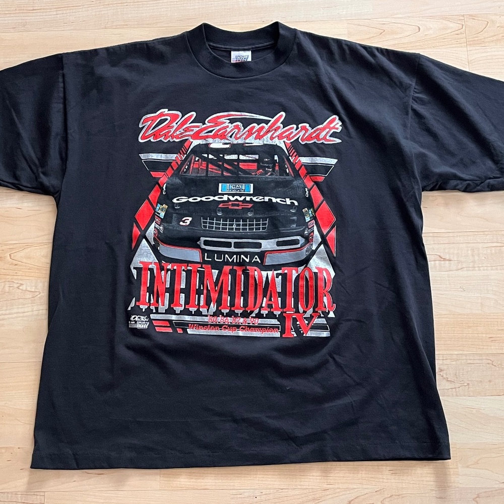 Vtg 90’s  Sports Image Dale Earnhardt “The Intimidator” NASCAR Racing Tshirt XL